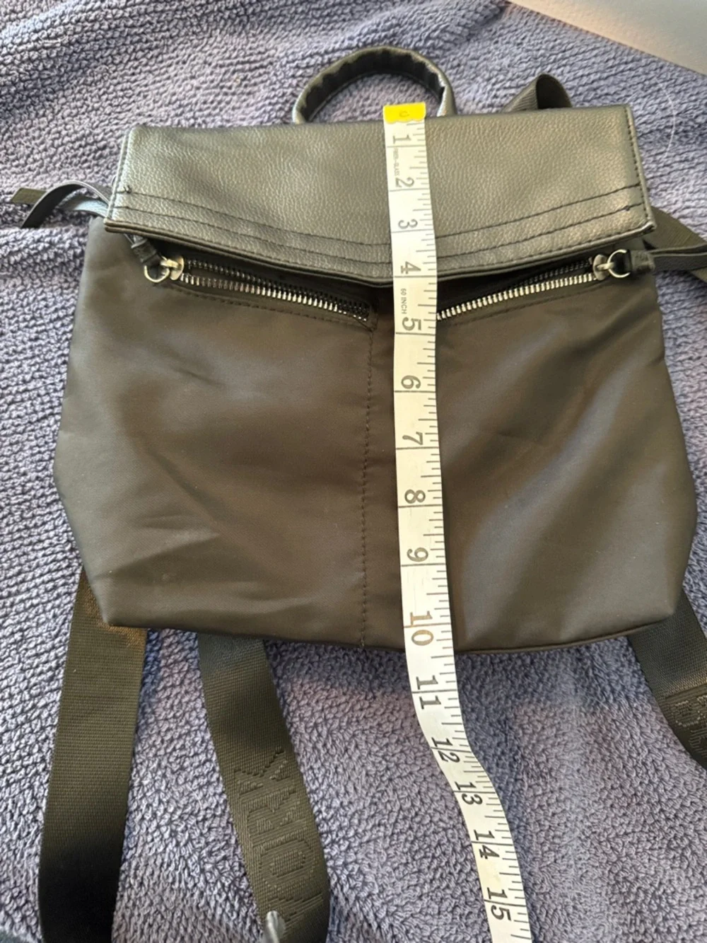 Botkier Black Mini Backpack